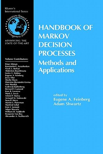 handbook of markov decision processes,methods and applications
