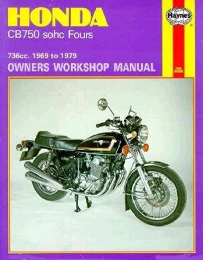 honda cb750 sohc fours,736cc. 1969 to 1979