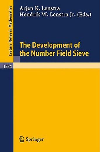 the development of the number field sieve (en Inglés)
