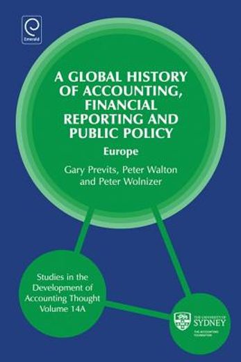 a global history of accounting, financial reporting and public policy,europe