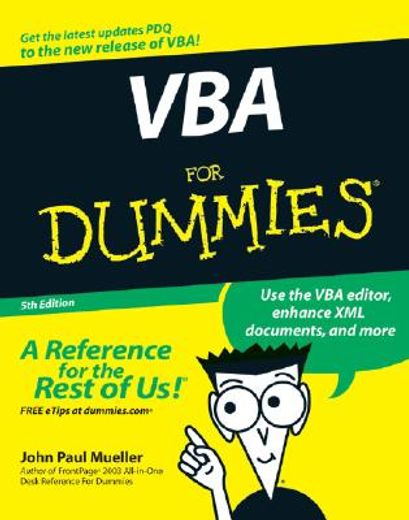 vba for dummies (in English)