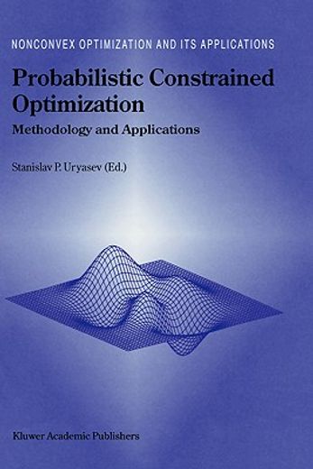 probabilistic constrained optimization (en Inglés)