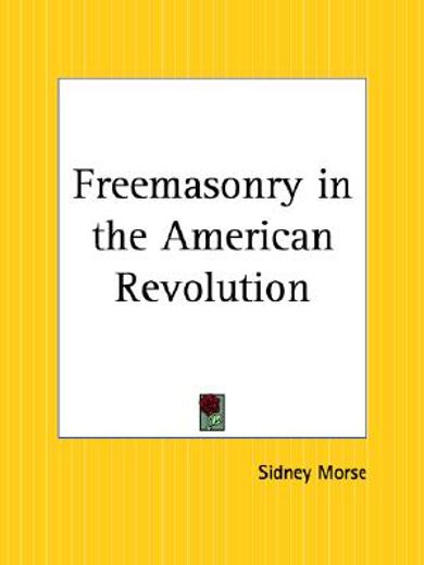 freemasonry in the american revolution