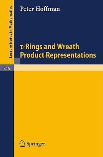 tau-rings and wreath product representations (en Inglés)