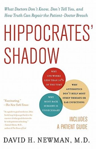 hippocrates´ shadow,secrets from the house of medicine (in English)