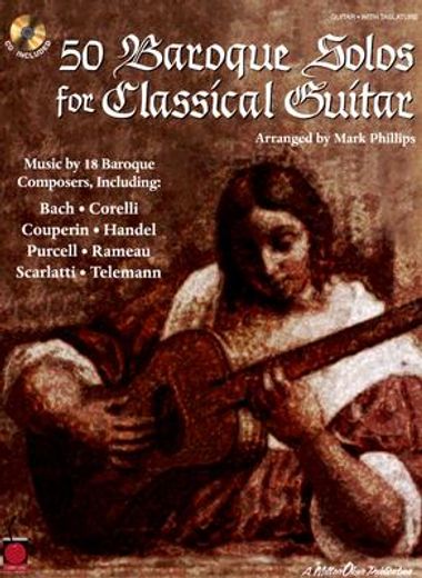 50 baroque solos for classical guitar