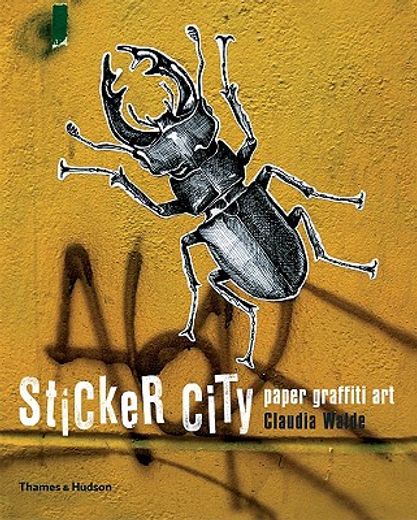 sticker city,paper graffiti art