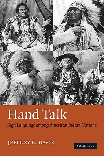 hand talk,sign language among american indian nations (en Inglés)