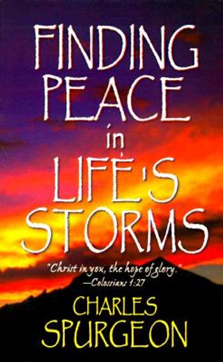 finding peace in life´s storms (en Inglés)