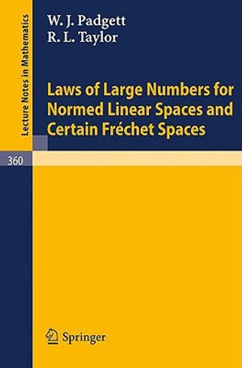 laws of large numbers for normed linear spaces and certain frechet spaces (en Inglés)