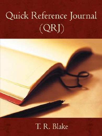 quick reference journal (qrj)