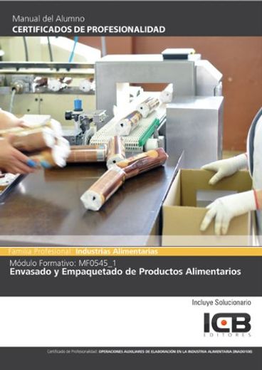 Manual Mf0545_1: Envasado Y Empaquetado De Productos Alimentarios