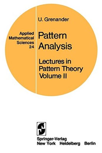lectures in pattern theory (en Inglés)