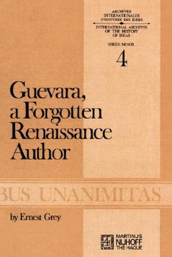 guevara, a forgotten renaissance author (en Inglés)