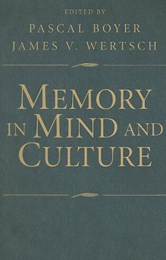 memory in mind and culture