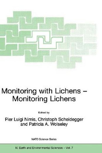 monitoring with lichens,monitoring lichens