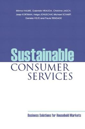 sustainable consumer services,business solutions for household markets