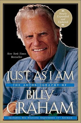 just as i am,the autobiography of billy graham (en Inglés)
