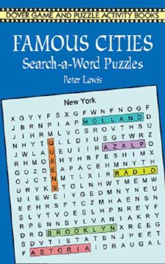 famous cities search-a-word puzzles famous cities search-a-word puzzles