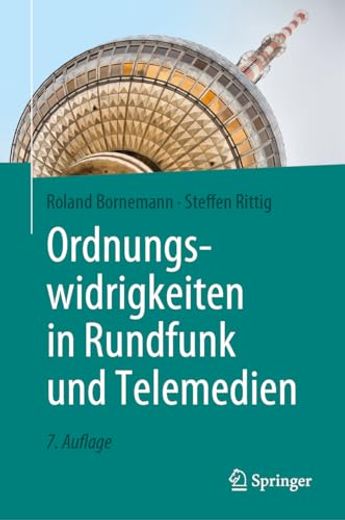 Ordnungswidrigkeiten in Rundfunk und Telemedien (German Edition) [Hardcover ] (en Alemán)