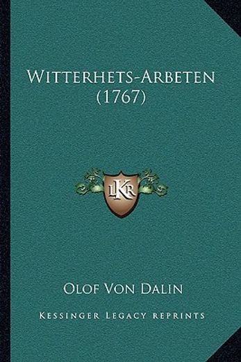 witterhets-arbeten (1767)