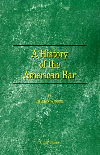 a history of the american bar