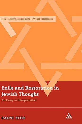 exile and restoration in jewish thought,an essay in interpretation