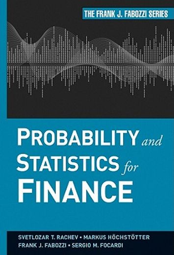 probability and statistics for finance (en Inglés)
