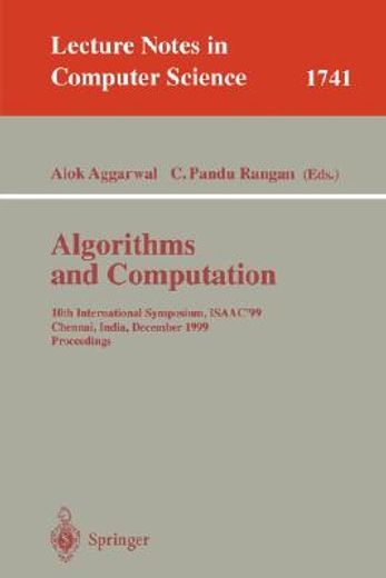 algorithms and computations (en Inglés)