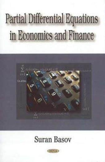 partial differential equations in economics and finance