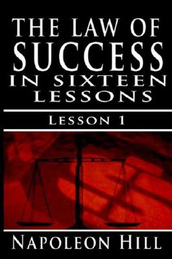 the law of success (in English)