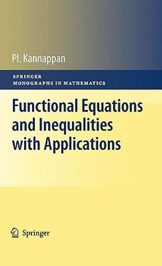 functional equations and inequalities with applications (in English)