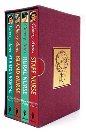 cherry ames box set books 13-16,at hilton hospital, island nurse, rural nurse and staff nurse