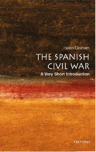 the spanish civil war,a very short introduction (en Inglés)