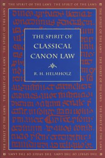the spirit of classical canon law
