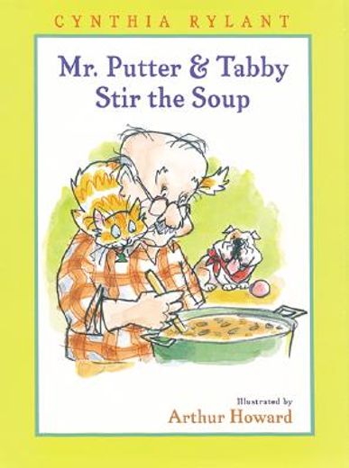 mr. putter and tabby stir the soup (in English)