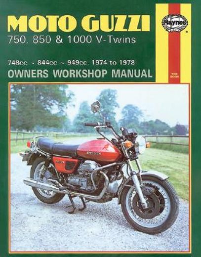 moto guzzi 750, 850 and 1000 v-twins,owners workshop manual/339