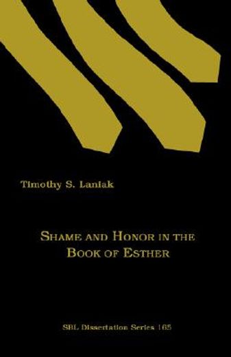 shame and honor in the book of esther