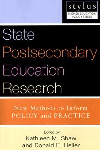 state postsecondary education research,new methods to inform policy and practice