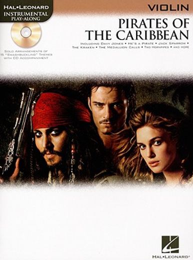 Pirates of the Caribbean - Instrumental Play-Along for Violin (Book/Online Audio) [With CD] (en Inglés)