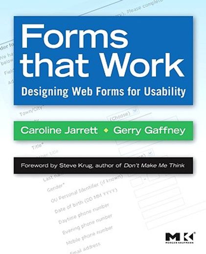 forms that work,designing web forms for usability
