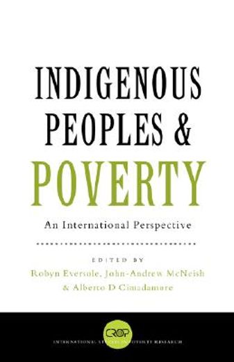 indigenous peoples and poverty,an international perspective