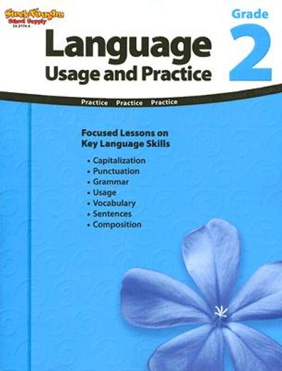 language usage and practice: grade 2 (en Inglés)