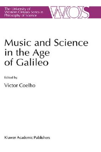 music and science in the age of galileo