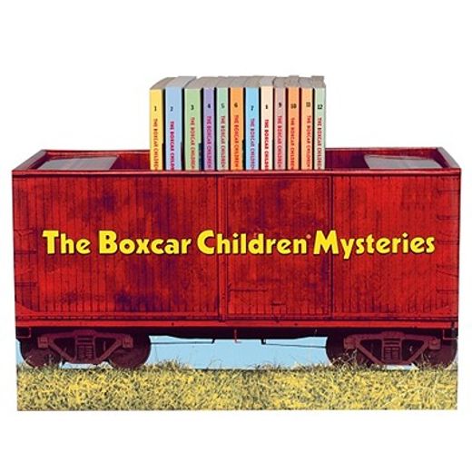 boxcar mysteries bookshelf
