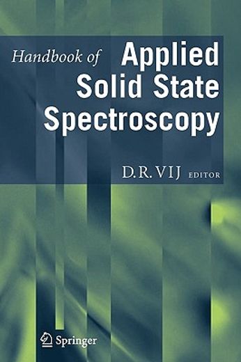 handbook of applied solid state spectroscopy
