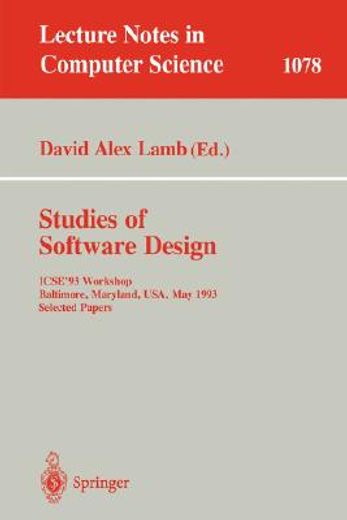 studies of software design (in English)