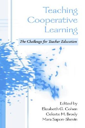 teaching cooperative learning,the challenge for teacher education
