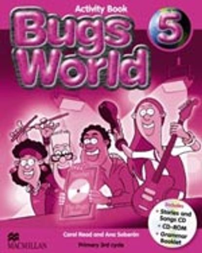 Bugs World 5 Activity Book + Pack Cds (en Inglés)