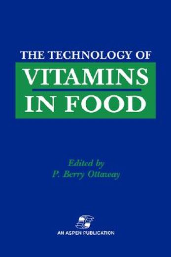 technology of vitamins in food (in English)